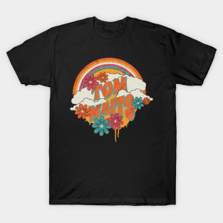 Retro Rainbow // Tom Waits T-Shirt